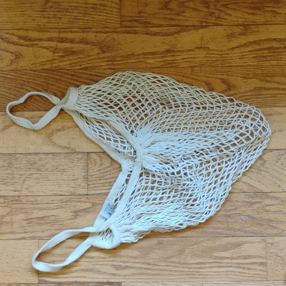 Pier 1 ECO FRIENDLY  💯 % COTTON TOTE BAG Vintage